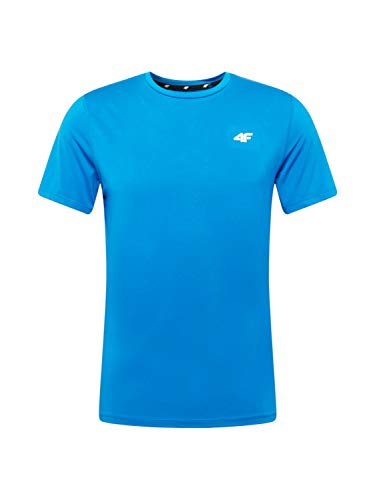 4F Koszulka funkcyjna TSMF002 - kobalt (NOSH4-TSMF002-36S) NOSH4-TSMF002-36S