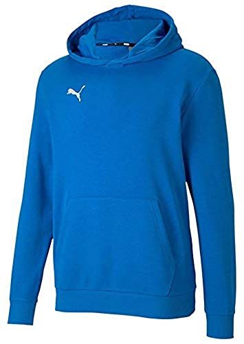 Puma Team 23 Casuals bluza chłopięca z kapturem niebieski Electric Blue Lemonade 164 656711