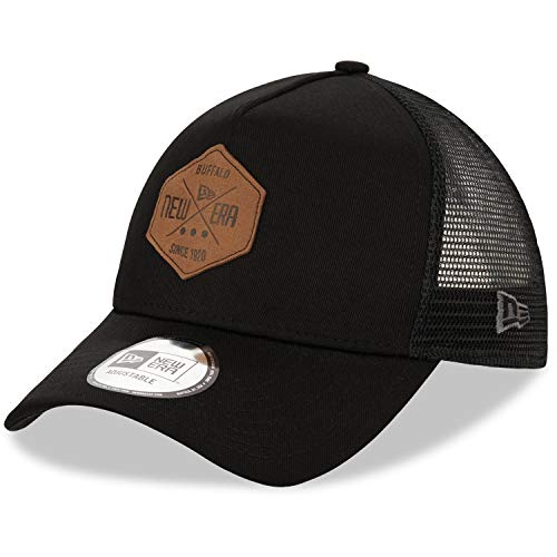 New Era Męska czapka Heritage Patch 940 A Frame Trucker Cap czarny czarny Rozmiar uniwersalny