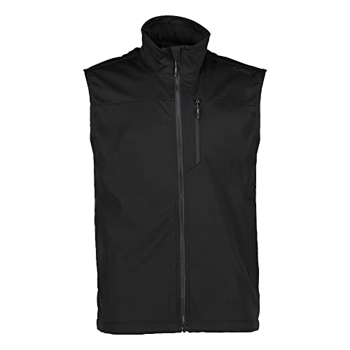 CMP F.lli Campagnolo męska kamizelka Gilet Light Softshell 30a9317 Czarny 56 30A9317