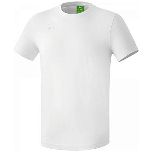Erima Męski T-shirt Teamsport, biały, L, 208331 208331