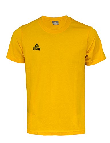 Peak Sport Europe PEAK Sport Europe T-Shirt logo, żółty, XS 20126_Gelb_XS