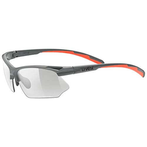 Uvex Okulary sportowe Sportstyle 802 v grey mat 53/0/872/5501/UNI