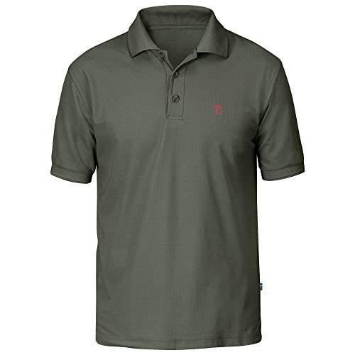 Fjällräven dla mężczyzn crowley Pique Polo, szary, medium 81783-032