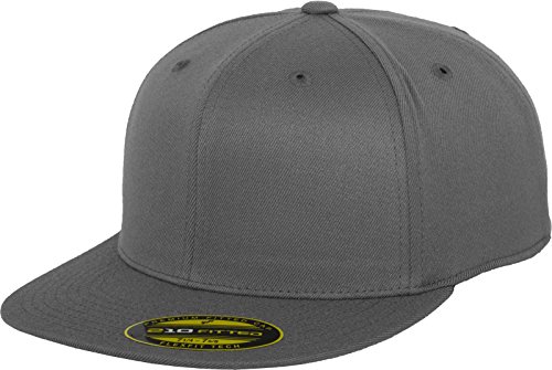 Flexfit Premium 210 Fitted czapka dla dorosłych ciemnoszary L-XL 6210