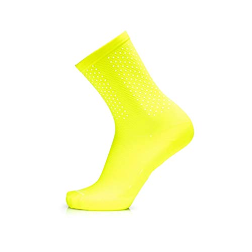 MB Wear MB Wear Chaussettes Reflective - jaune fluo - S/M (35-40) skarpety, żółte, fluorescencyjne, FR : M (talia Fabricant MBRE15S003V_Jaune Fluo_S/M (35-40)