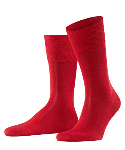 Falke Męskie skarpety Tiago, czerwone (Scarlet 8280), UK 8,5-9,5 (rozmiar: 43-44)
