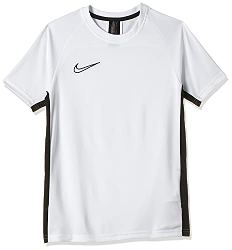 NIKE Unisex dzieci B Nk Dry Acdmy Top Ss T-shirt czarny/biały/(biały) L