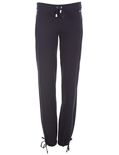 WINSHAPE damskie spodnie treningowe do fitnessu, na czas wolny, do jogi, night-blue, L