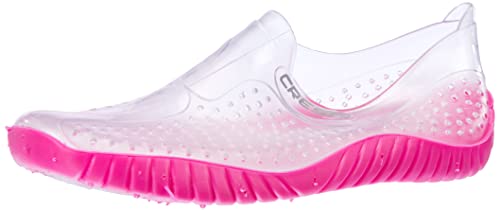 Cressi Unisex-Adult Water Shoes Buty do wszystkich sportów wodnych ,Przezroczysty/Różowy ,36 ,XVB951136