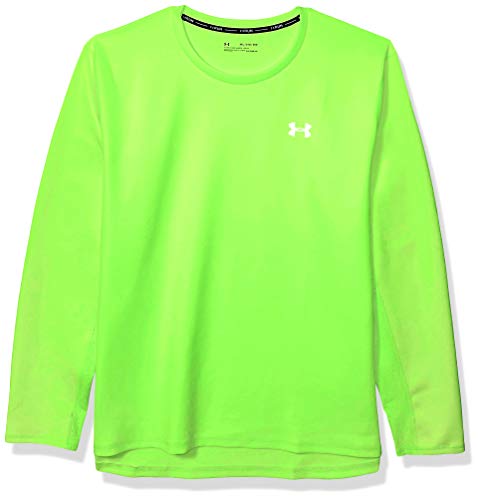 Under Armour UA QUALIFIER COLDGEAR LONGSLEEVE-GRN - L 1344061-884_L