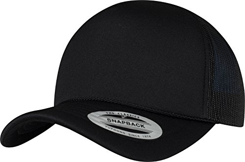 Flexfit Czapka z daszkiem uniseks z pianki Trucker Curved Visor, wielokolorowa, w rozmiarze uniwersalnym