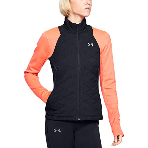 Under Armour kamizelka damska Coldgear Reactor Run z izolacją Black / / Reflective (001) L