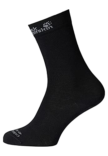 Jack Wolfskin Unisex Merino Classic Cut skarpety unisex czarny czarny 35-37