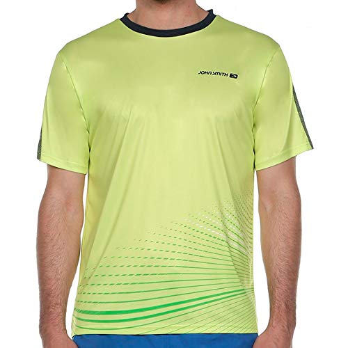 John Smith Camiseta J.Smith Dack podkoszulek męski, kolor kwasowo-zielony, S