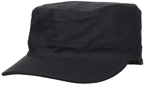 Flexfit regulowana czapka z daszkiem Gun Ripstop unisex czarna, Basics, Casual Wear, Streetwear, czarny, w rozmiarze uniwersalnym