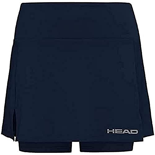HEAD Head Damskie Skirts Club Basic Skirt W, niebieski, xl