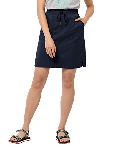 Jack Wolfskin Damska spódnica Senegal Skirt niebieski niebieski (midnight blue) m