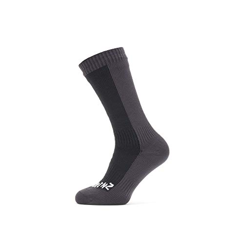 Sealskinz Sealskinz Waterproof Cold Weather Skarpetki, black/grey M EU 39-42 2020 Skarpetki wełniane 11100064010120