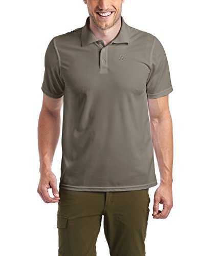 Maier Sports Ulrich koszulka polo męska, brązowy, L 152303