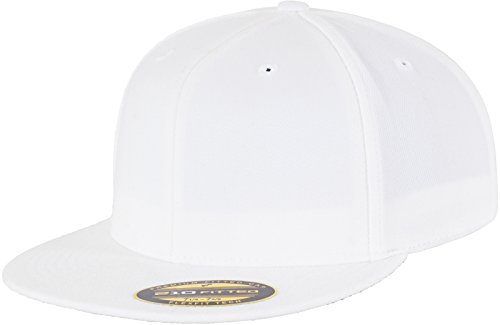 Flexfit Czapka Premium 210 Fitted, biały, S/M 4053838063989