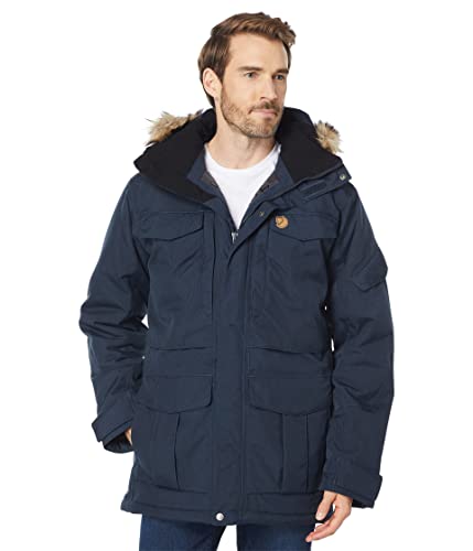 Fjällräven Yupik Parka męska kurtka zimowa, niebieski, L F80665