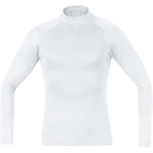 Gore Wear koszulka męska Gore M Base Layer Thermo wysoki kołnierz Shirt, biały, m -0100-Medium100319010004-0100