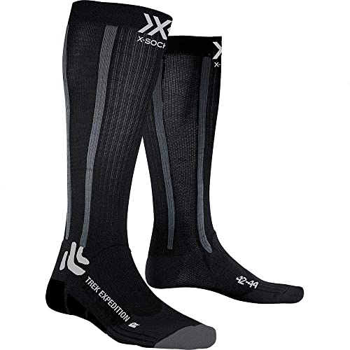 X-socks męskie skarpety do wyprawy Trek Opal Black/Dolomite Grey Melange Size: 39-41 XS-TS11S19U