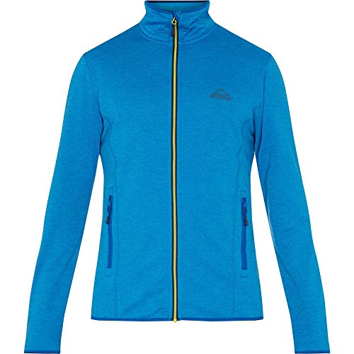 Mckinley męska kurtka polarowa Roto III, Melange/Blue Royal, S