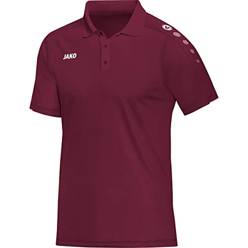 JAKO Classico Polo, Maroon, 3XL