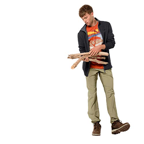 Jack Wolfskin Finley męska kurtka polarowa M czarny czarny L