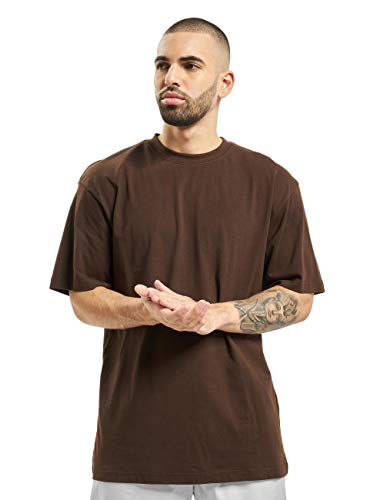 Urban Classics Męski T-shirt Tall Tee, kolor brązowy, rozmiar 3XL TB006-75