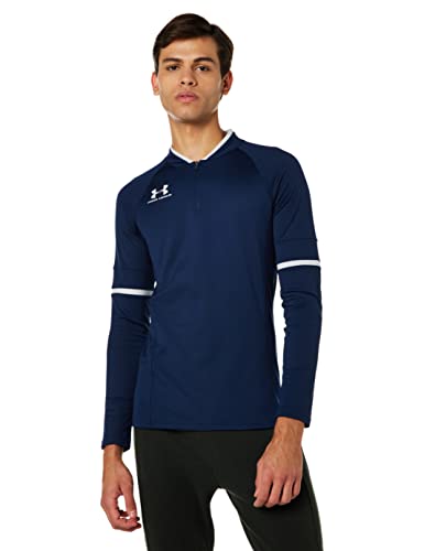 Under Armour Męska bluza sportowa Challenger Iii Midlayer, niezbędna odzież sportowa NIEBIESKI S