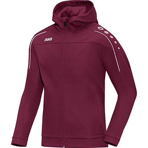 JAKO Męska kurtka Basic z kapturem Classico, granatowa/citro, 4XL, 6850