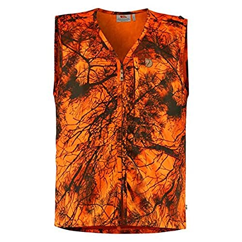 Fjallraven Varmland Vest Sport kurtka męska pomarańczowa Orange Camo XX-L