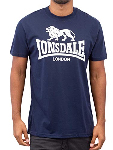 Lonsdale Promo męskie spodenki sportowe, kolor: niebieski morski , rozmiar: xxl