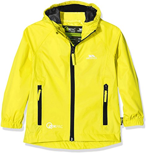 Trespass dzieci qikpac Jacket kurtka, żółty UCJKRAI10003-5/6-Yellow