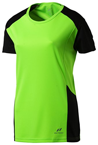 Pro Touch Cup T-Shirt damski zielony Grün Gecko/Schwarz 34