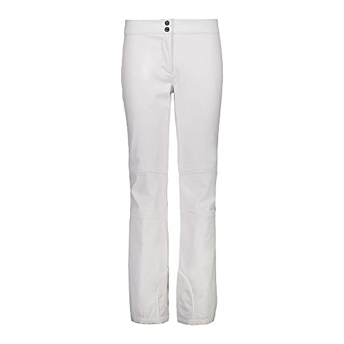CMP Spodnie damskie Pantaloni Softshell Regolabili biały Bianco 48