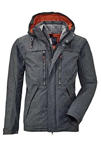 G.I.G.A. DX Męska kurtka funkcyjna Limitlos MN JCKT B Casual z odpinanym kapturem, denim antracyt, M