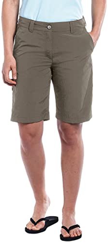 Maier Sports MAIER SPORTS Damska koszulka funkcyjna bermuda, brązowa (teak), 42 230004