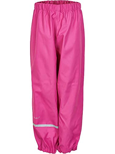 CeLaVi Spodnie przeciwdeszczowe dla dziewczynek, kolor: różowy, rozmiar: 110 cm (rozmiar producenta: 110 cm) 1155-546