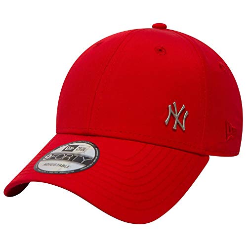 New Era czapka MLB Flawless logo Basic, czerwony, rozmiar uniwersalny 11198847_Scarlet_OSFA