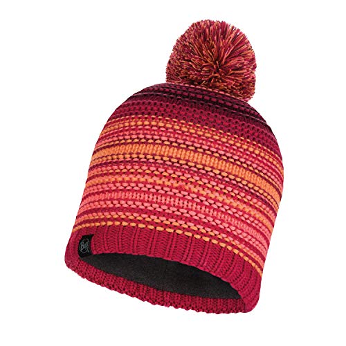 Buff Buff Czapka Zimowa Knitted & Fleece Hat Neper BRIGHT PINK 113586.559.10.00