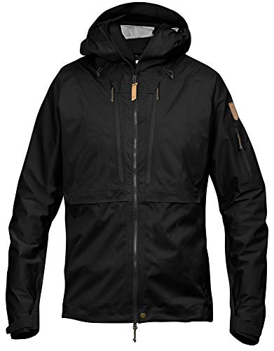 Fjallraven męska kurtka KEB Eco-Shell M Sport, czarny, XS