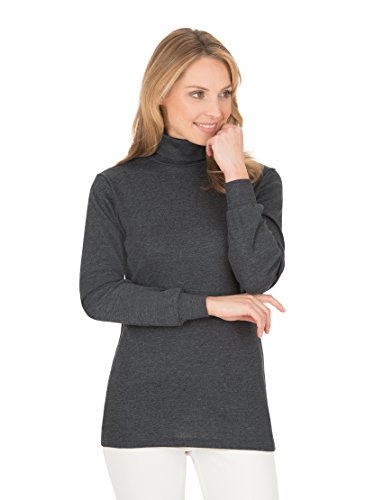Trigema trigema Adult Unisex damski sweter z długim rękawem Ski/Sport-Rolli, szary 585010-109