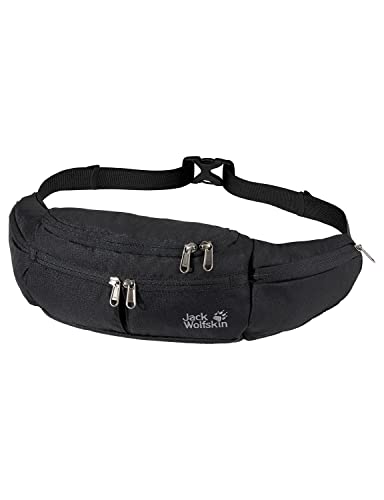 Jack Wolfskin Torba Na Pasek Swift, Czarna, Jeden Rozmiar