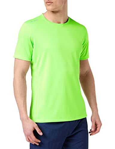 JAKO Jako męski T-shirt Run 2.0, zielony neonowy, L 6175