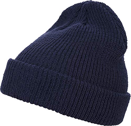 Flexfit FlexFit Long Knit Beanie Cap, niebieski, jeden rozmiar 1545K