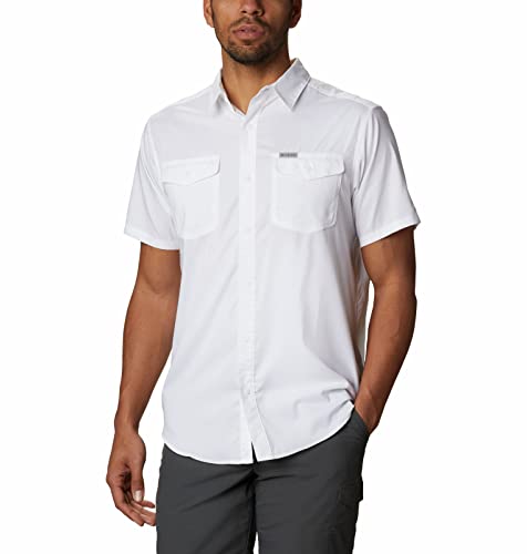 COLUMBIA utilizer II Solid Short Sleeve koszulka, biały, S AO9136100S